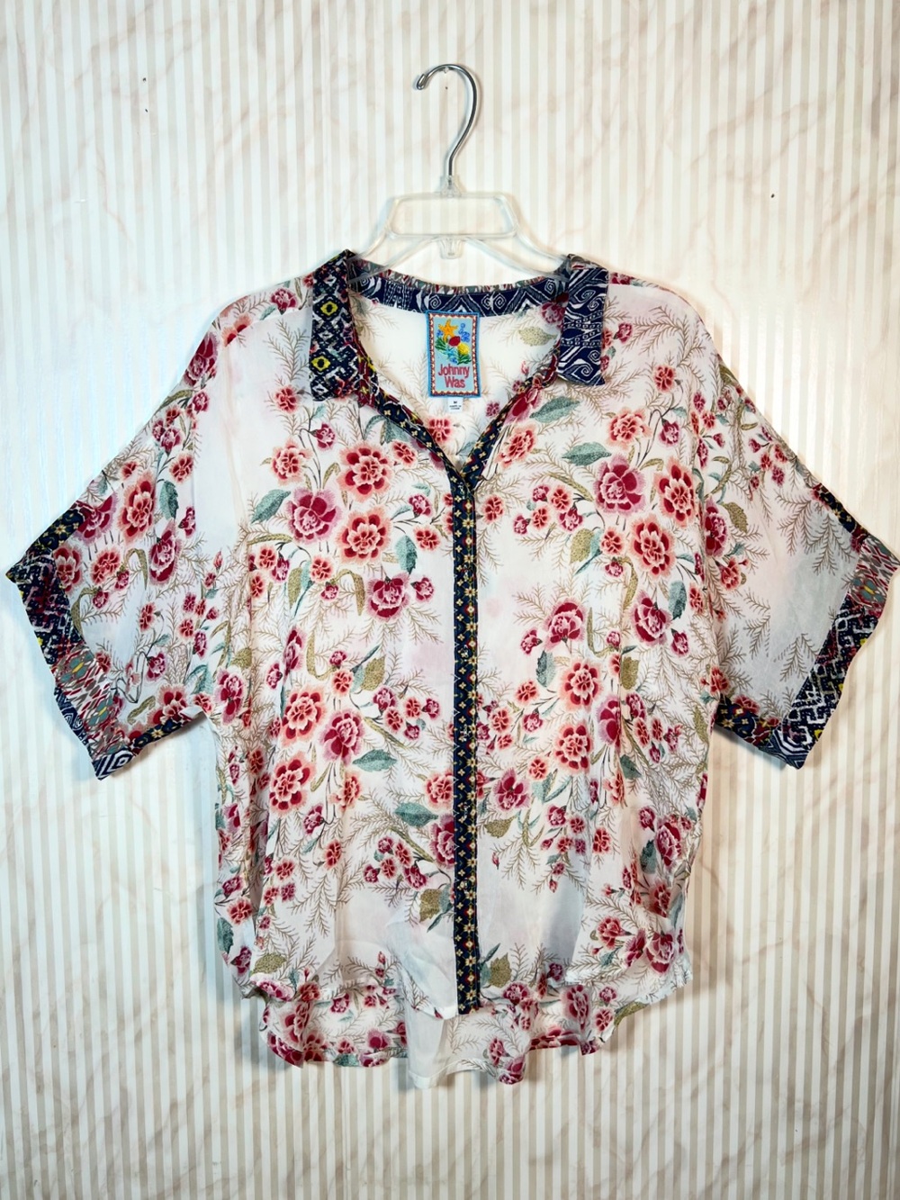 Johnny Was Aztec Lynn Shirt - Picture 2 of 9